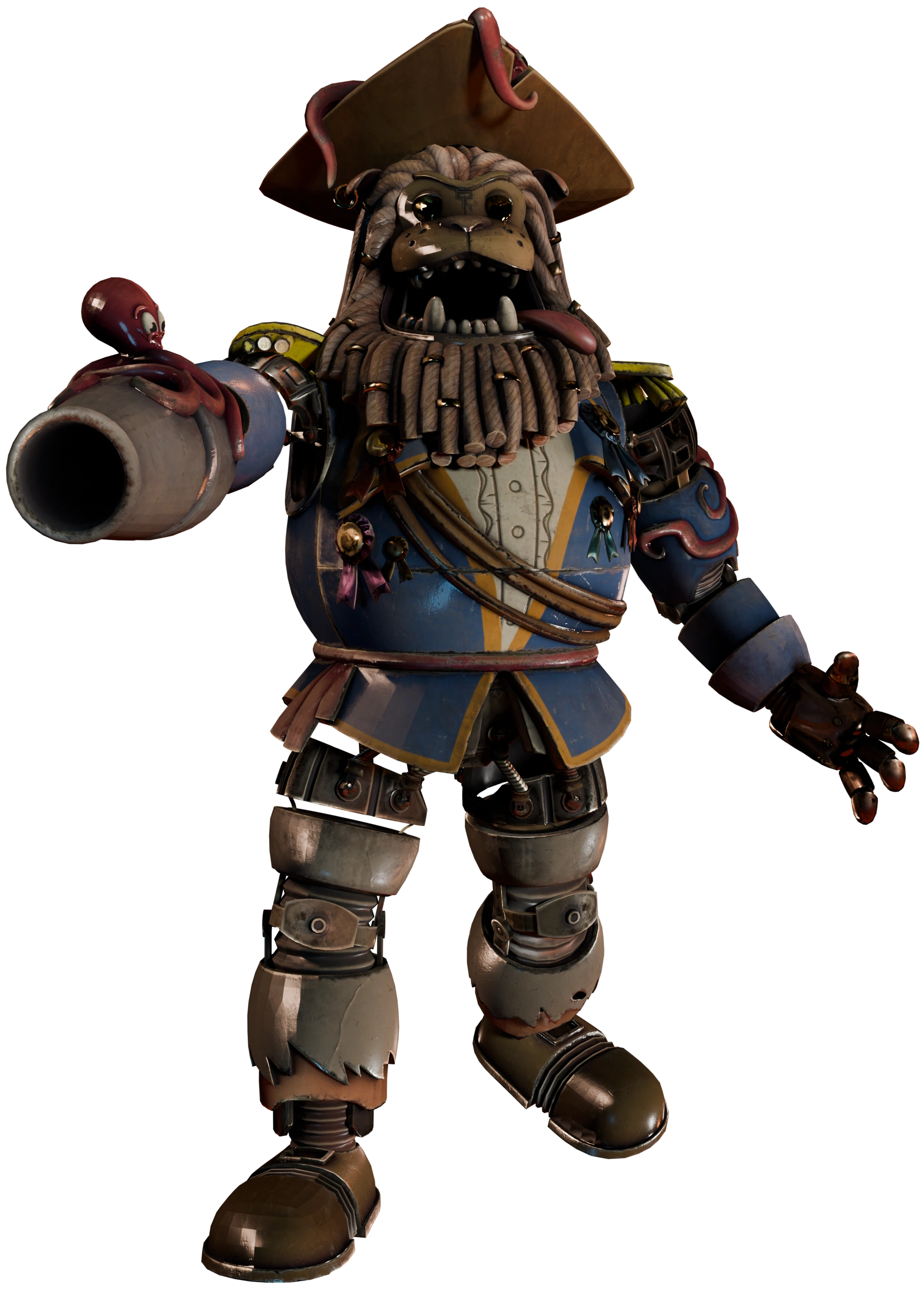 Pirate Captain character reference