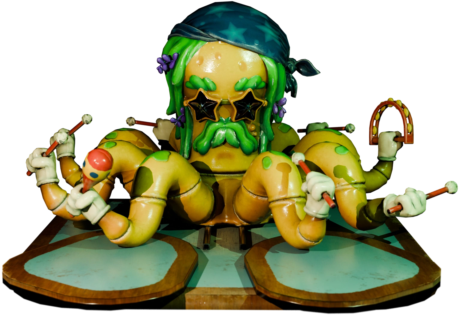 Rocktapus character reference