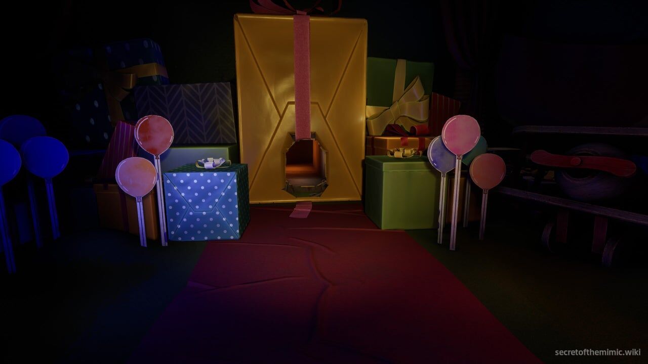 Tunnel behind Jackie's box