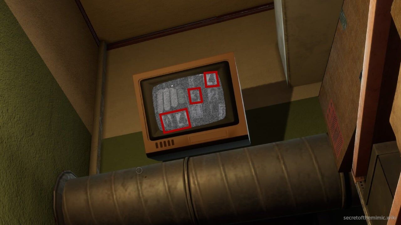 Door behind Jackie's box code