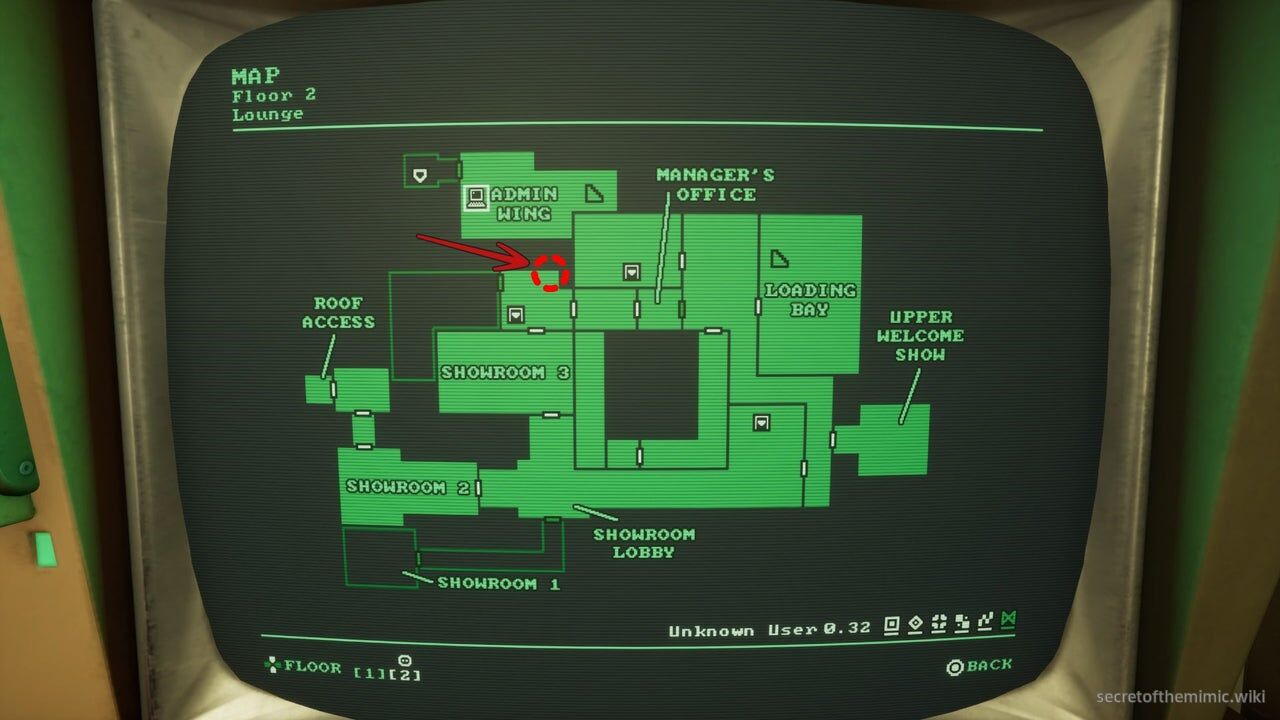 Hedgehog Mask location map