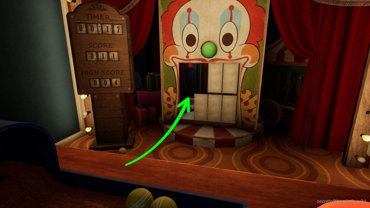 Storytime route from the shotput game