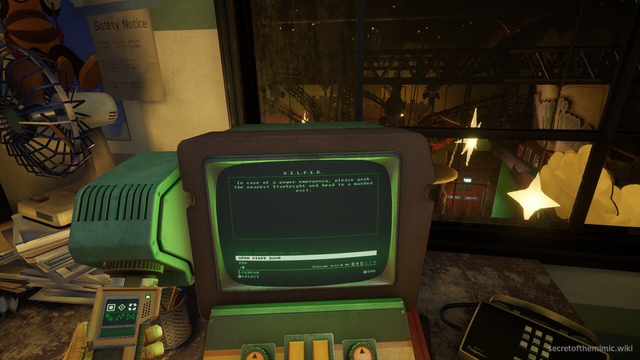 Moon and Star diorama controls