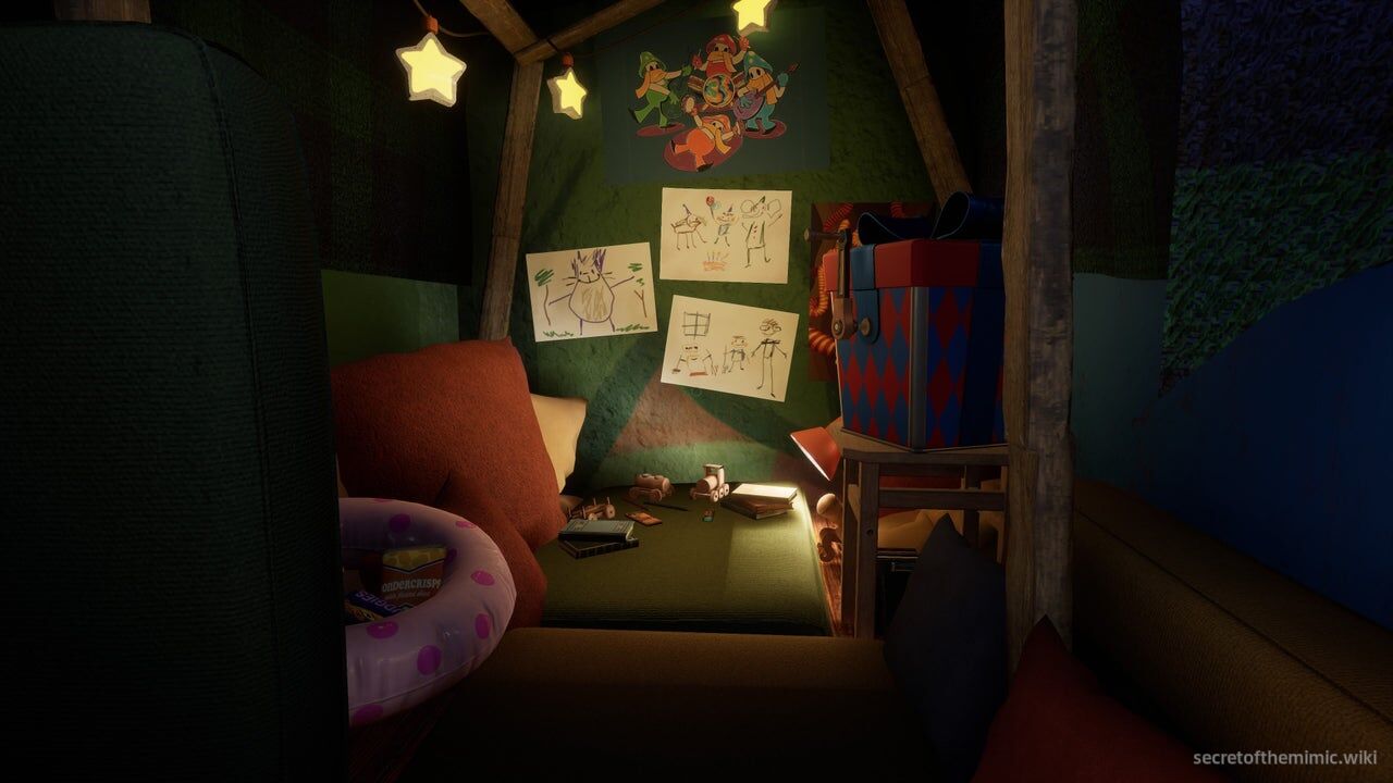 Star Orphan Night Light present route