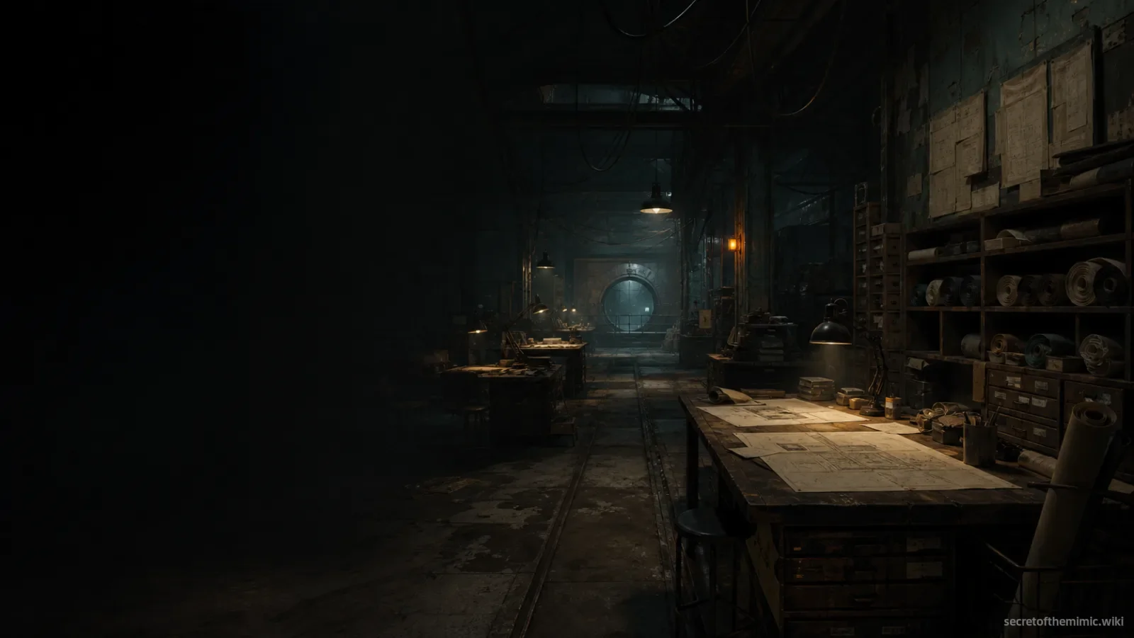 A corridor inside Murray’s Costume Manor