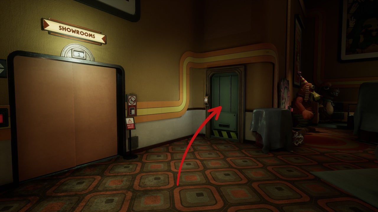Lobby elevator repair, walkthrough screenshot 19