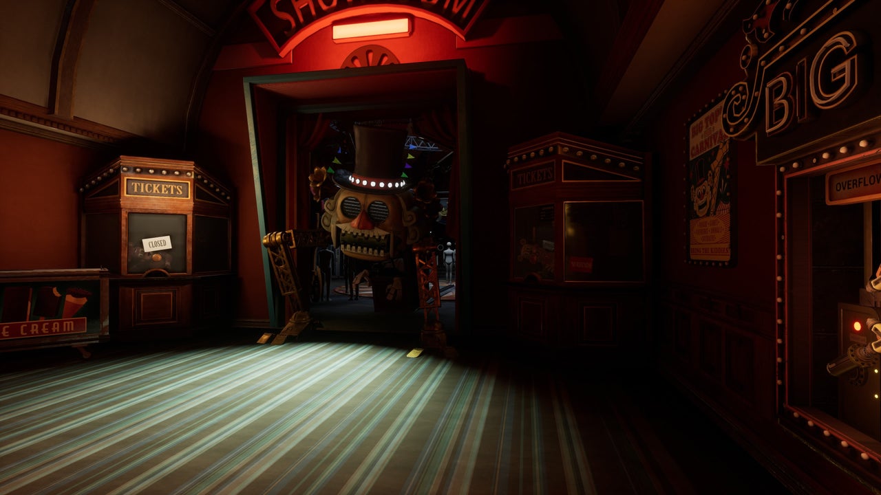 Prize Wheel and mannequin-code balcony, walkthrough screenshot 42