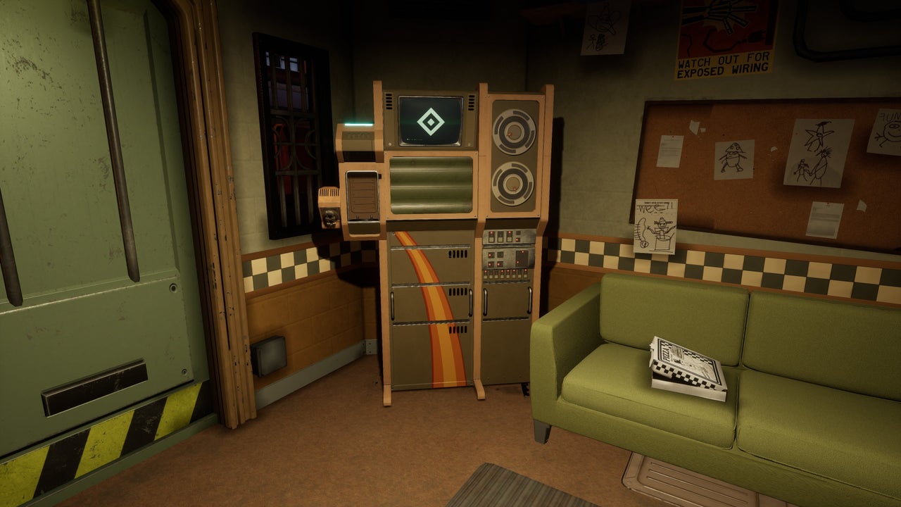 Security Office and first clearance grid, walkthrough screenshot 1