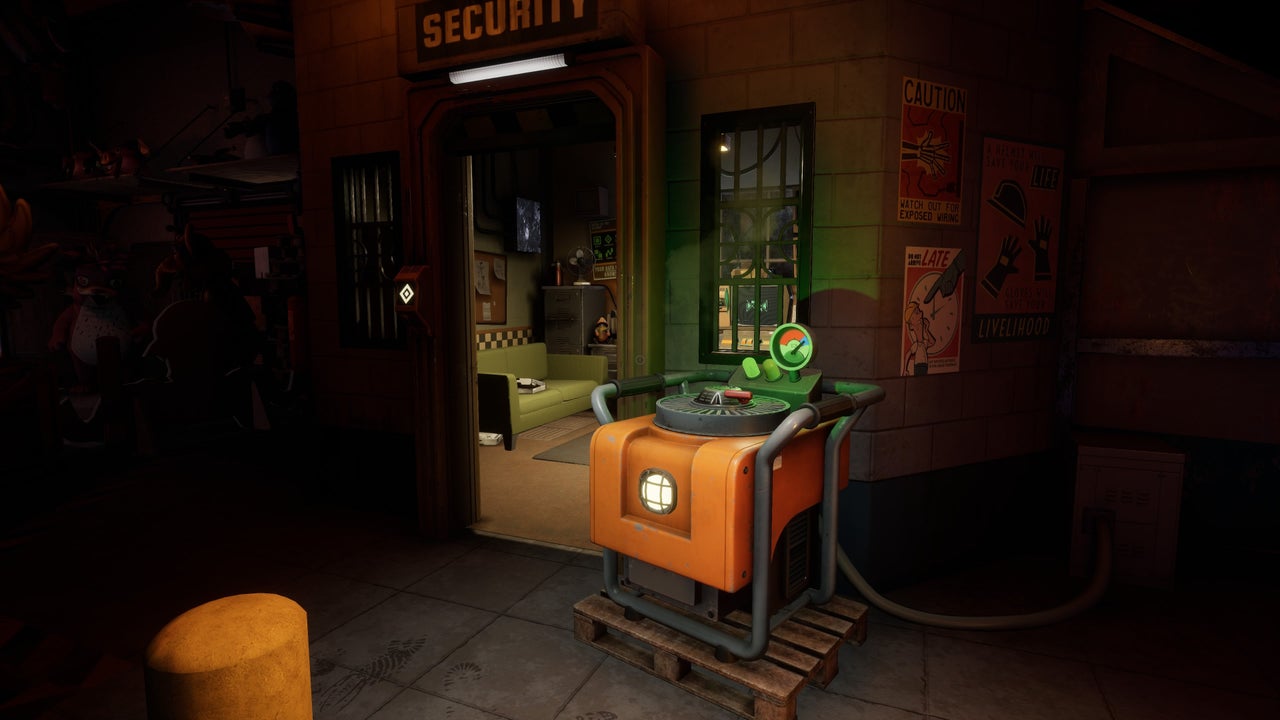 Security Office and first clearance grid, walkthrough screenshot 7