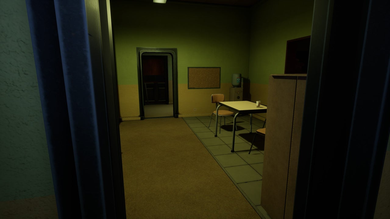 Collapsing stairwell and arm hazards, walkthrough screenshot 8