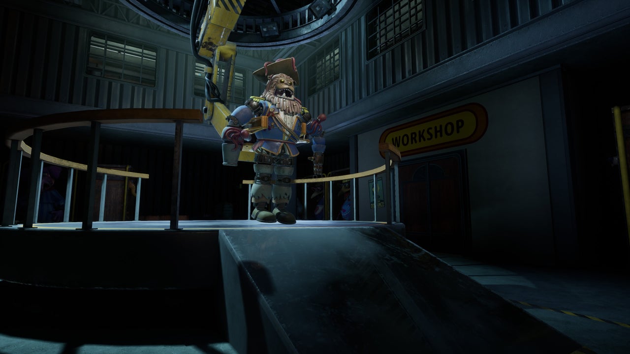 Workshop entry and suit assembly, walkthrough screenshot 5