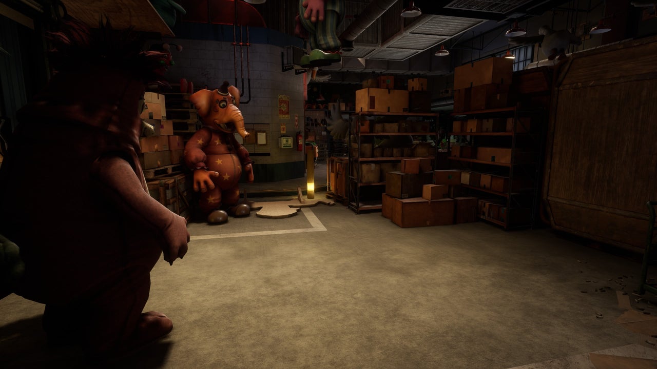 Workshop entry and suit assembly, walkthrough screenshot 6