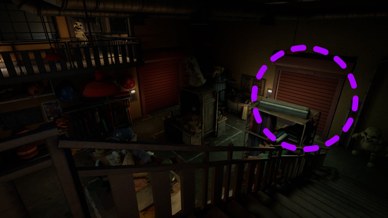 Theater power and backstage route, walkthrough screenshot 21
