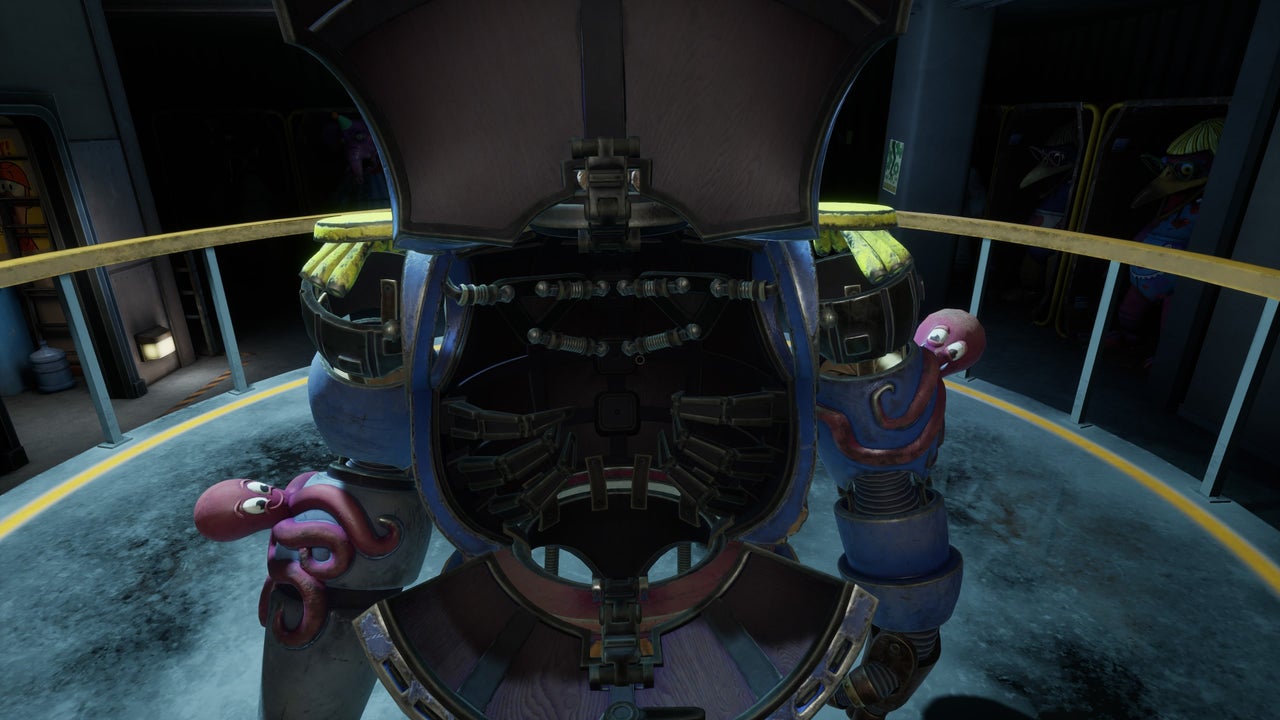 Recycling line and costume encounter, walkthrough screenshot 24