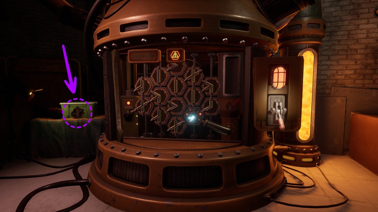 Recycling line and costume encounter, walkthrough screenshot 27