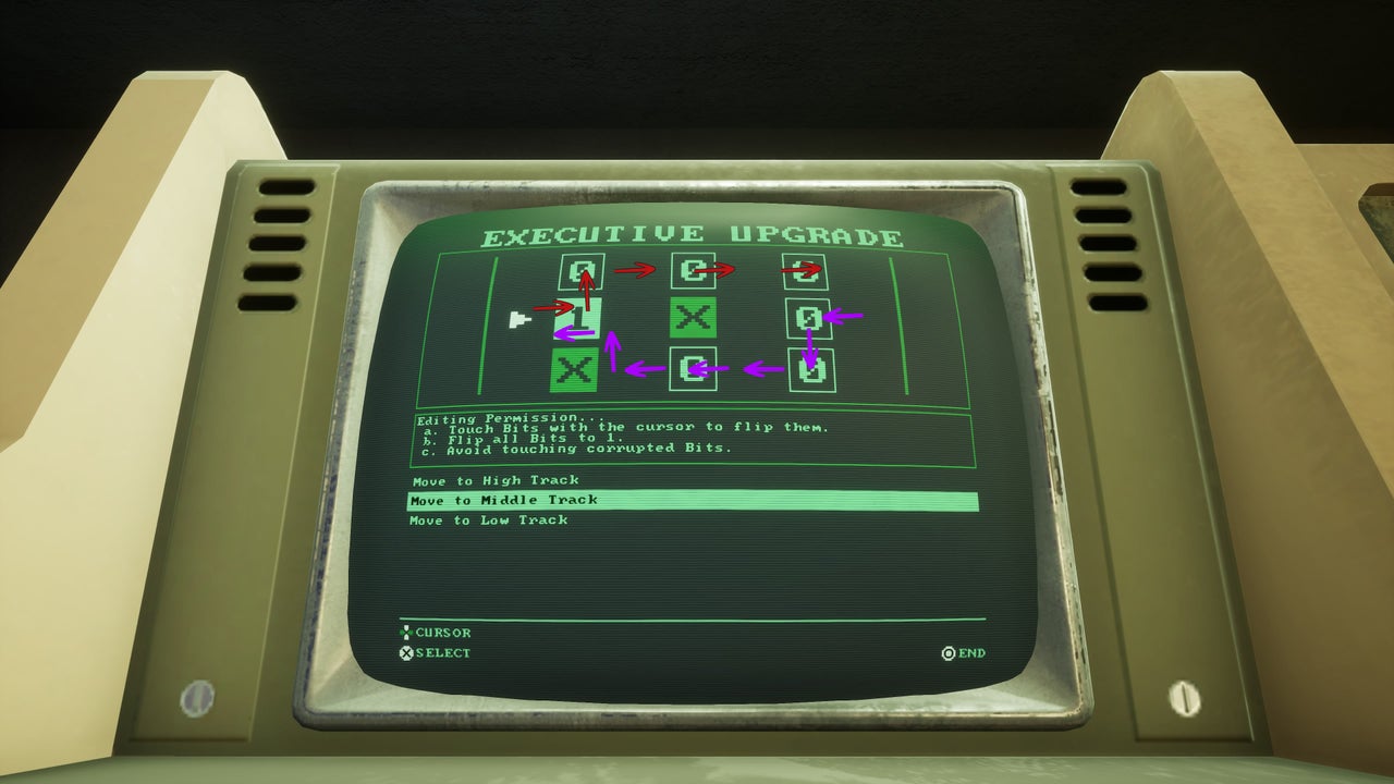 Warehouse entry and Party Chica tile hunt, walkthrough screenshot 1